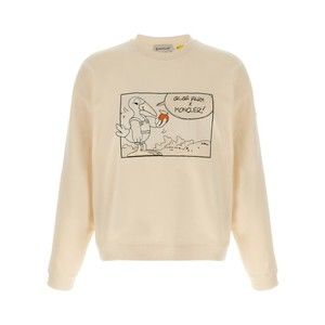 Moncler Genius Relaxed-Fit Sweatshirt With Playful Embroidery - NWT